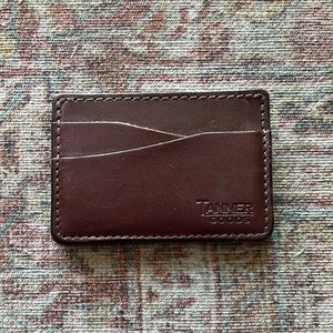 Brand New Tanner Goods Journeyman Wallet
